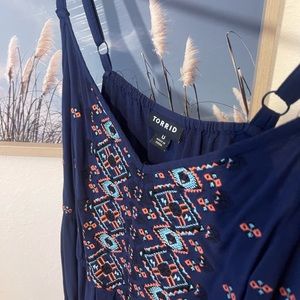 Torrid blue dress